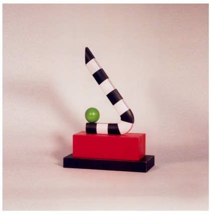 “The Pearl”<br />2005<br />Polychrome Wood
