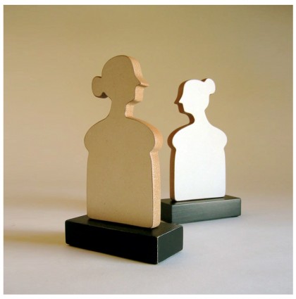 “Bread Sisters”<br />2007<br />Polychrome Wood
