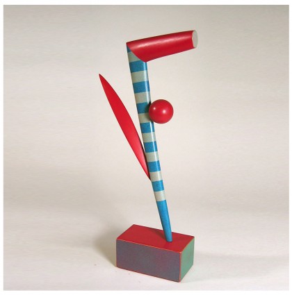 “Pogo”<br />2003<br />Polychrome Wood
