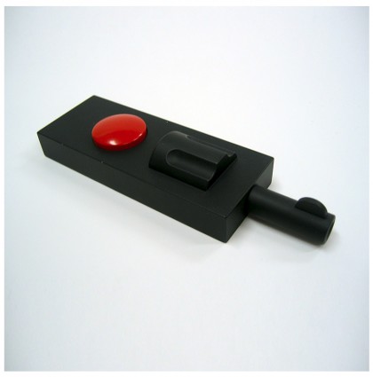 “Remote Control”<br />1999<br />Polychrome Wood
